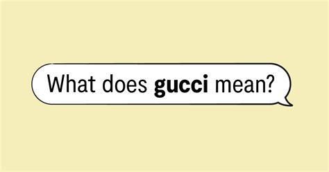 i am gucci you are crocs meaning|Gucci girl meaning.